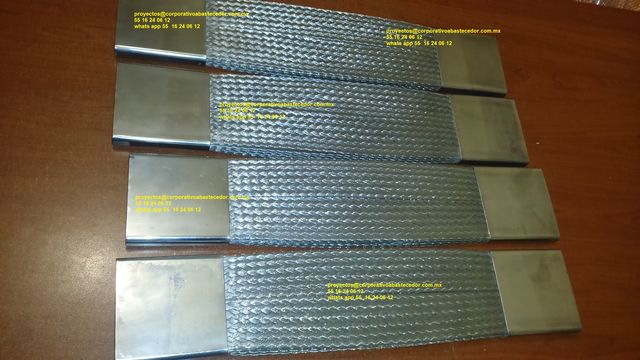 trenza de cobre flexible de aluminio