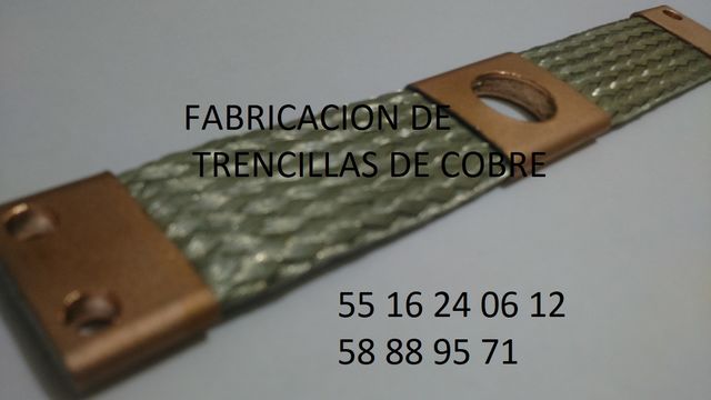 trenza de cobre flexible