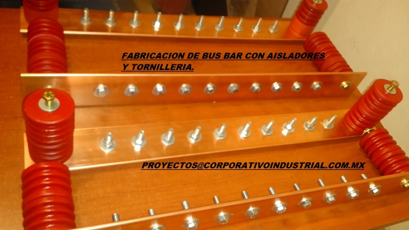 fabricacion de bus bar de cobre, bus bar copper, bus bar de  aluminio, barras de conexion, barras de aluminio para trenzas de cobre, barras con aisladores