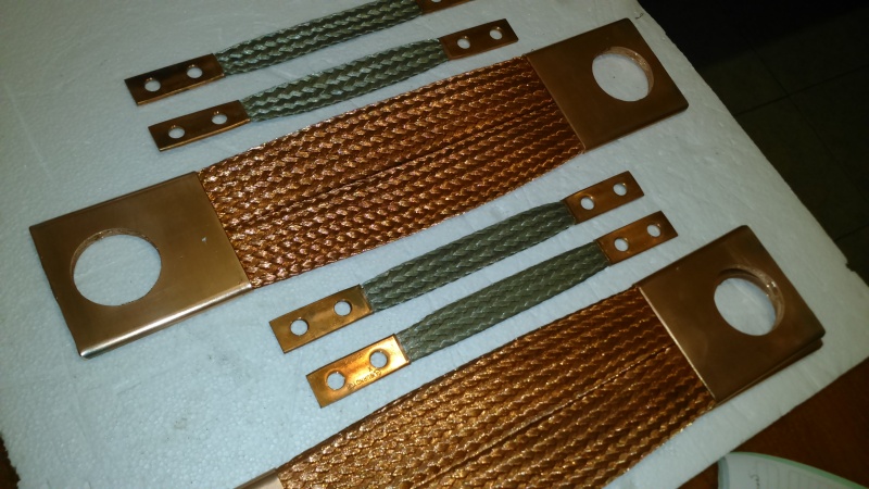Copper Braid Products,trencillas de cobre, trenzas planas de cobre, conectores flexibles